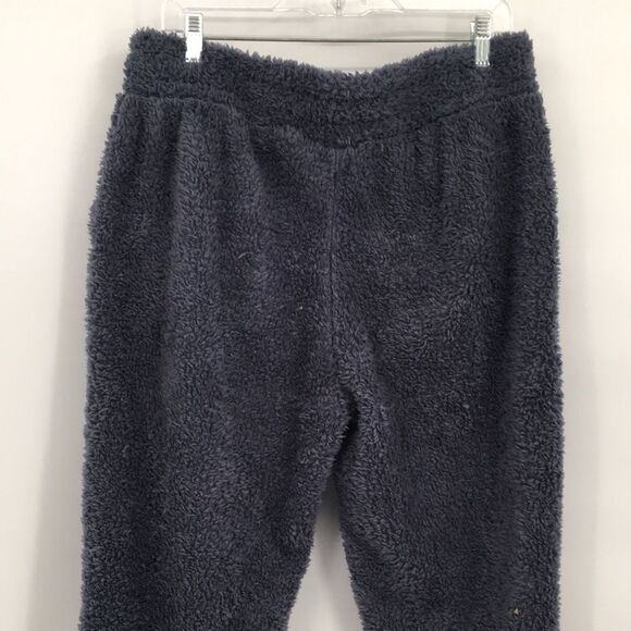 Derek Heart Juniors' Love Charm Sherpa Jogger Pants Grey Gray XL New w/o Tags - Picture 4 of 8